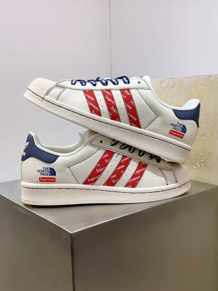 EasyCare Adidas Originals Superstar White Red Blue 535 