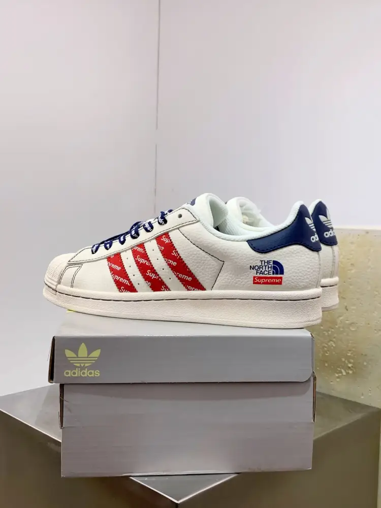 EasyCare Adidas Originals Superstar White Red Blue 535 