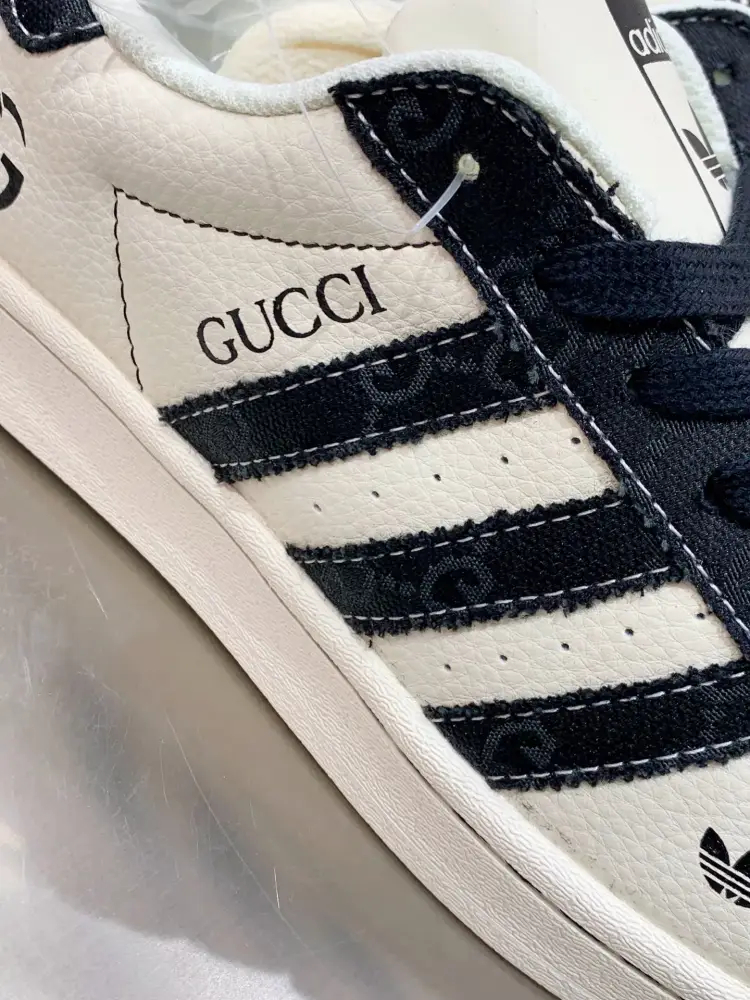 Adidas Originals Superstar x GUCCI White Black Affordable 545 