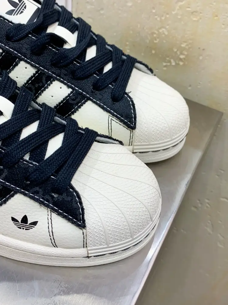 Adidas Originals Superstar x GUCCI White Black Affordable 545 