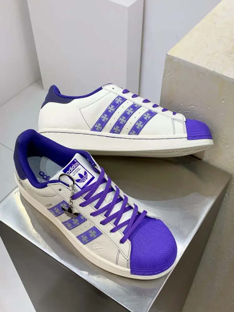 Adidas Superstar Crocs Collab White Purple Low Top – Adidas UrbanChic 528  AFF28