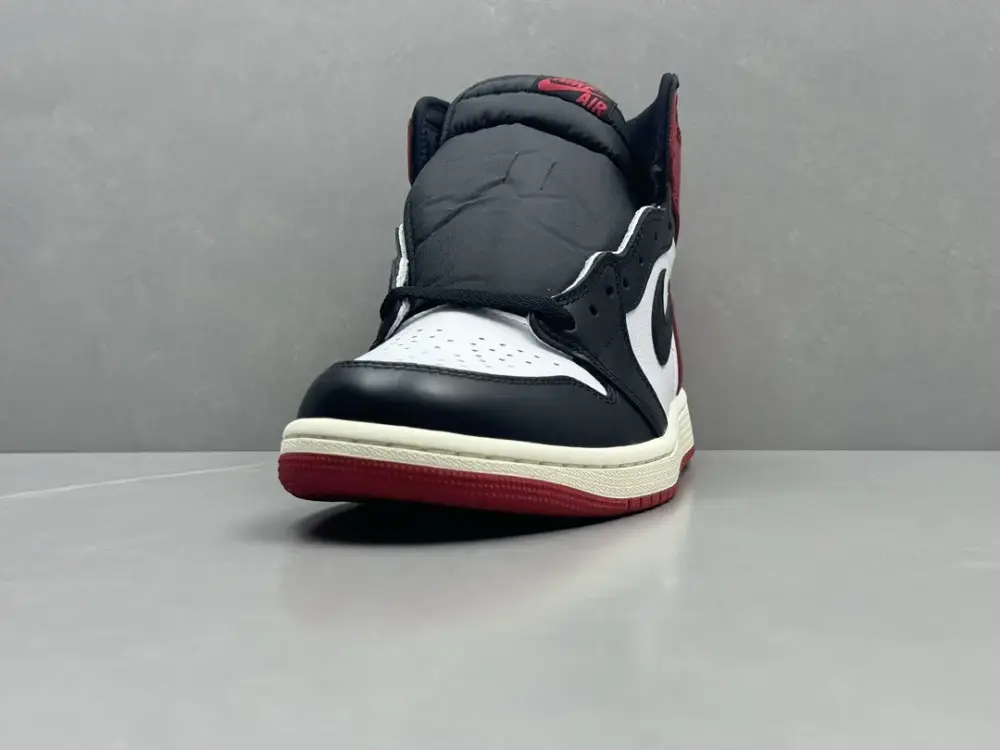 Air Jordan 1 High OG 'Black Toe' – Black White Red, Authentic Style, Best Sneakers, Top , Sizes 36-47 Including Half Sizes Effortless 1275  EDA13