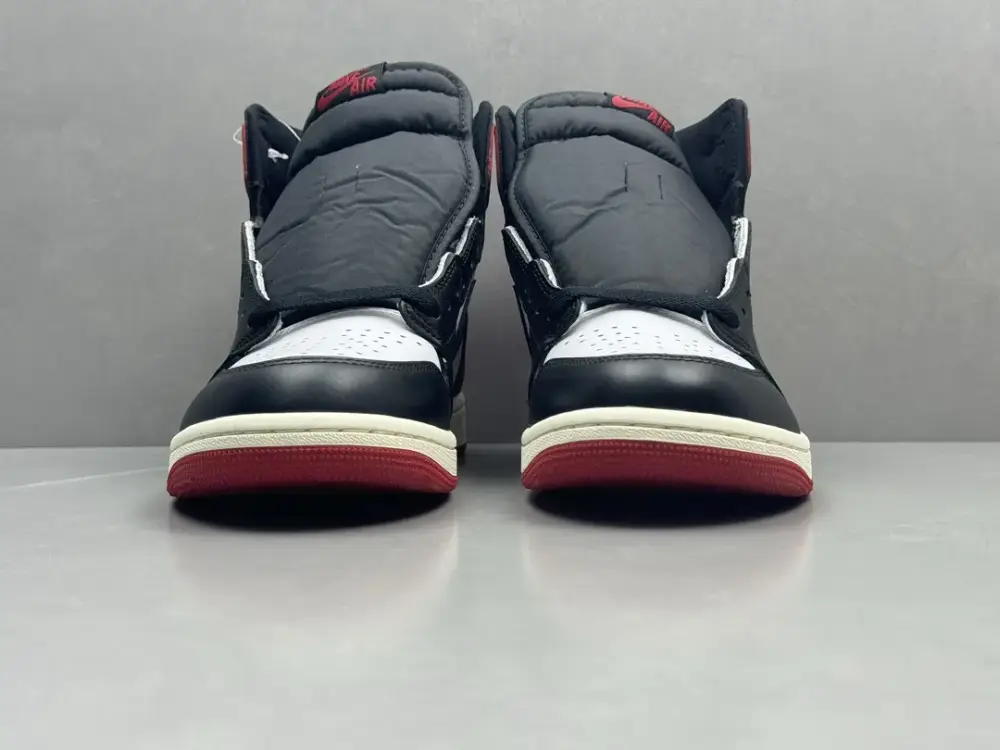 Air Jordan 1 High OG 'Black Toe' – Black White Red, Authentic Style, Best Sneakers, Top , Sizes 36-47 Including Half Sizes Effortless 1275 