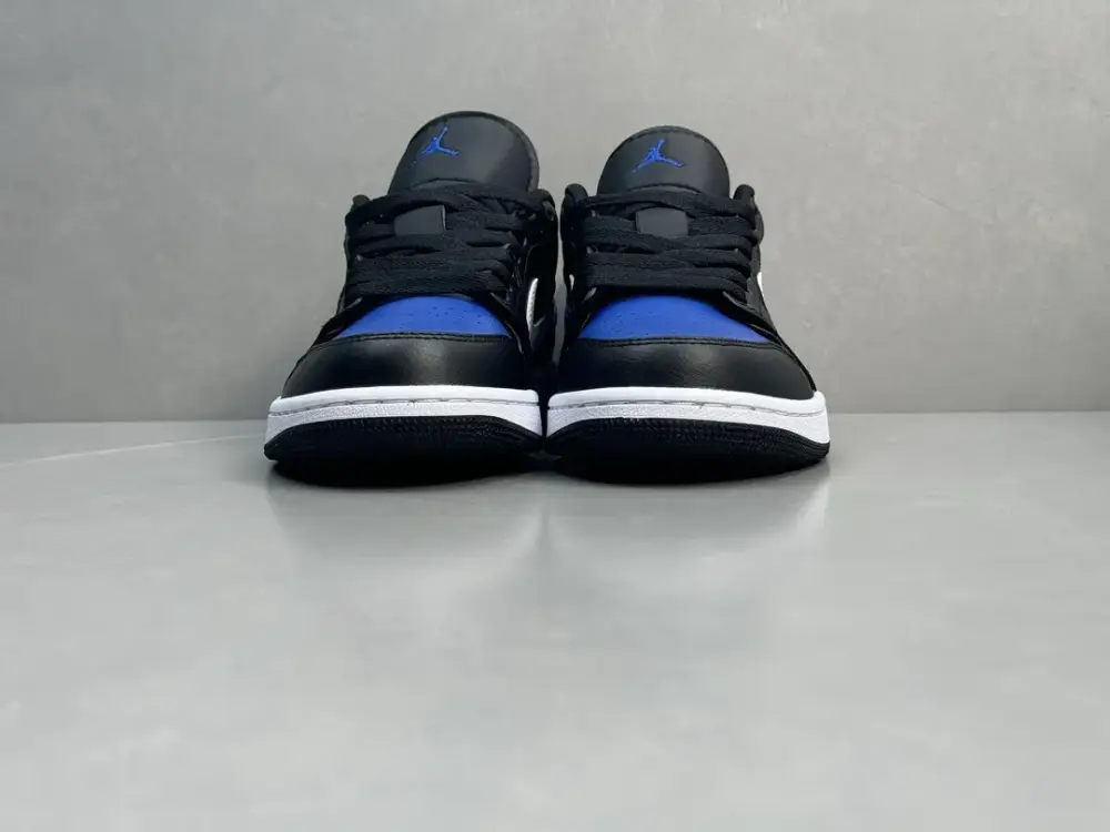 Durable Air Jordan 1 Low 'Black Blue' – Top – Best Sneakers for Men (Sizes 36-46, Including Half Sizes 1342 