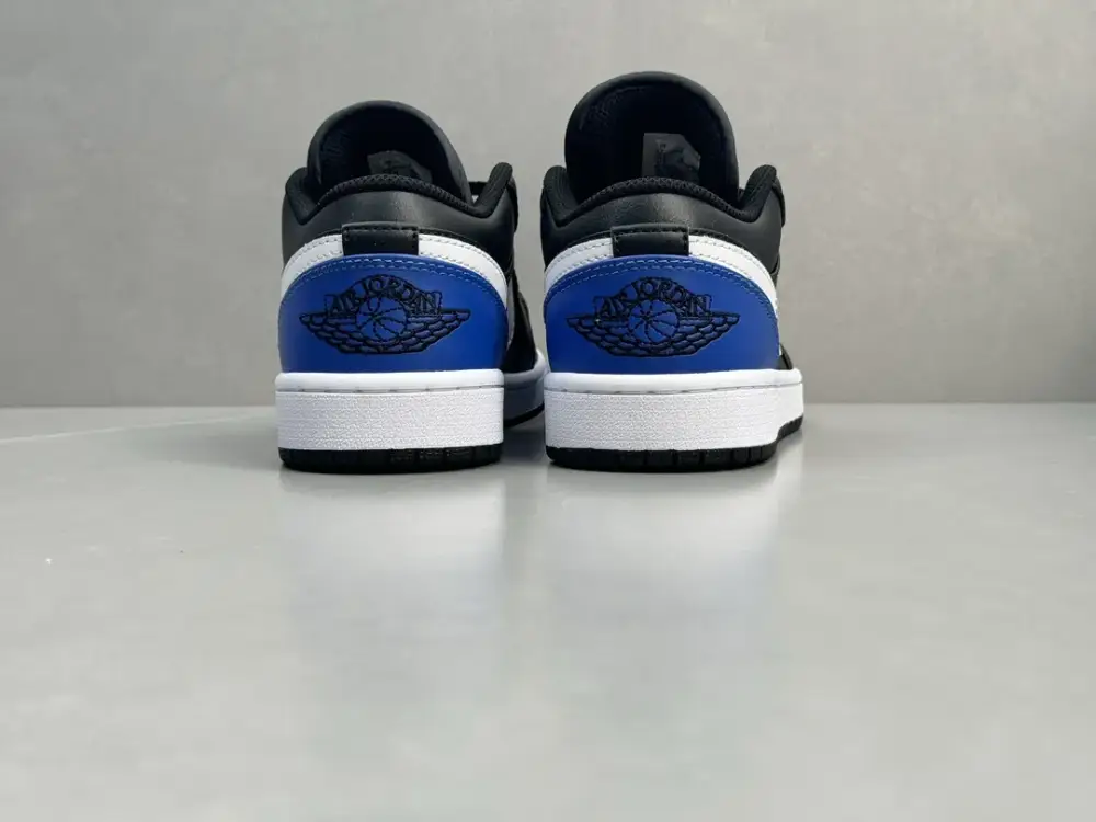 Durable Air Jordan 1 Low 'Black Blue' – Top – Best Sneakers for Men (Sizes 36-46, Including Half Sizes 1342 
