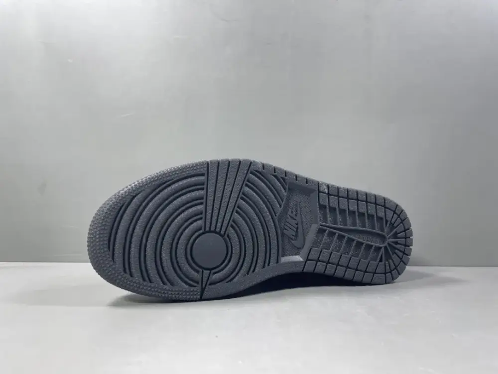 Air Jordan 1 Low 'Black Warrior' Triple Black Collaboration Sneakers – Best Sneakers in Sizes 36-47.5 (Including Half Sizes) with Top Durable 1264 