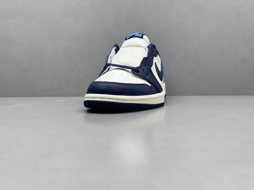 FlexibleFit Air Jordan 1 Low 'Obsidian UNC' – Black Obsidian University Blue – Authentic Low-Top with Best Sneakers Craftsmanship 1338  ABAEB652
