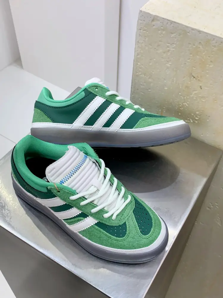 EyeCatching Bad Bunny adidas Gazelle Indoor Green 513  EFFA546