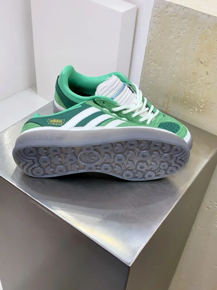 EyeCatching Bad Bunny adidas Gazelle Indoor Green 513  EFFA546