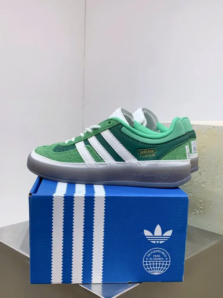 EyeCatching Bad Bunny adidas Gazelle Indoor Green 513 