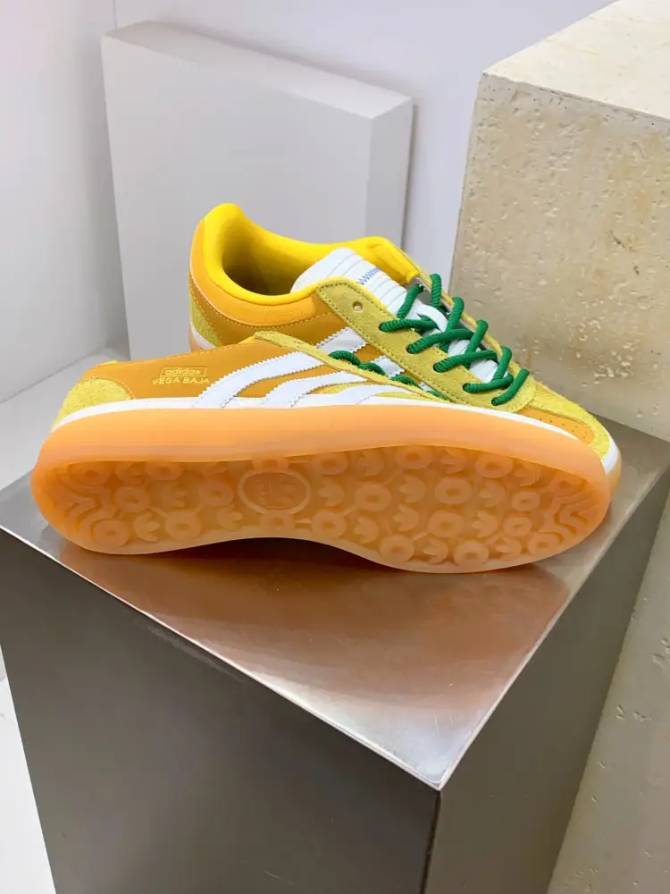 Bad Bunny adidas Gazelle Indoor Yellow Green StreetReady 504  FDD100
