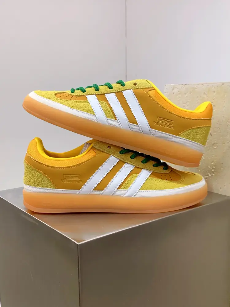 Bad Bunny adidas Gazelle Indoor Yellow Green StreetReady 504 