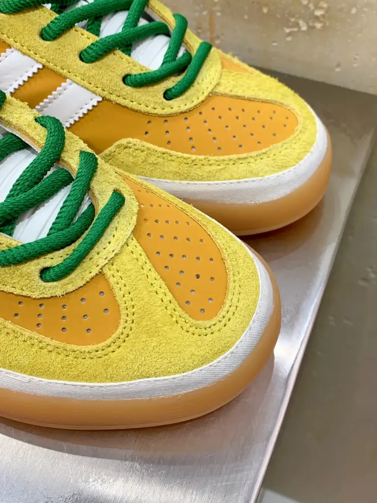 Bad Bunny adidas Gazelle Indoor Yellow Green StreetReady 504 