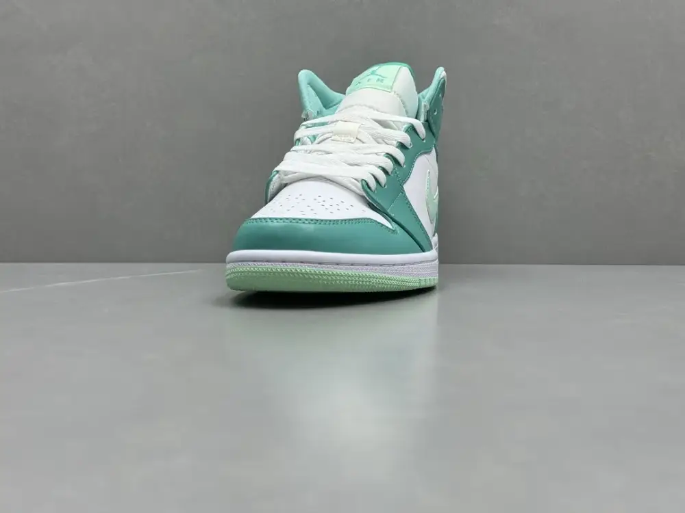 ChunYuan 230 AJ1 Mid Bang Pure Version – Mint Green High-Top , Best Sneakers, Sizes 36-46 (Including Half Sizes TechFriendly 1294  ABF417