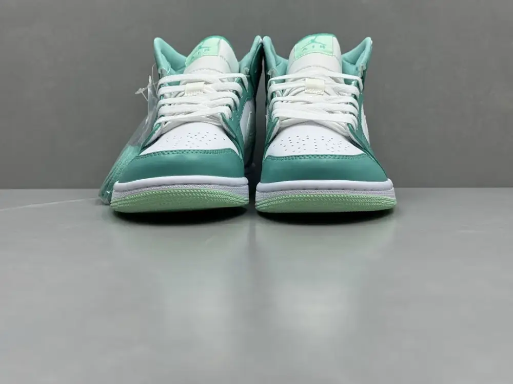 ChunYuan 230 AJ1 Mid Bang Pure Version – Mint Green High-Top , Best Sneakers, Sizes 36-46 (Including Half Sizes TechFriendly 1294 