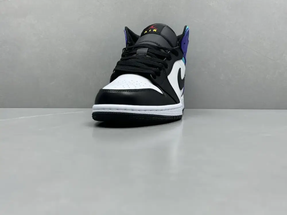 ChunYuan 230 AJ1 Zhongbang Pure Black White Purple High-Top , Best Sneakers, Size 36-46 (Including Half Sizes WellDesigned 1291  EEE366