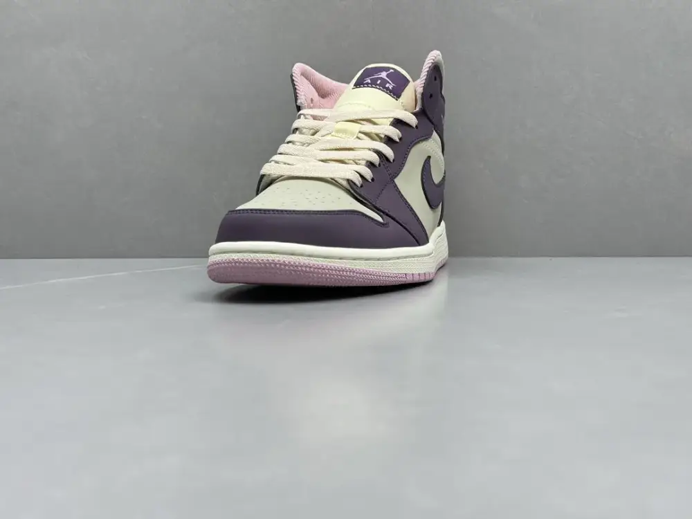 Sporty ChunYuan 230 AJ1 Zhongbang Pure Version – Powder Purple High-Top , Top-Quality Best Sneakers, Sizes 36-46 (Including Half Sizes 1296  AEEC283