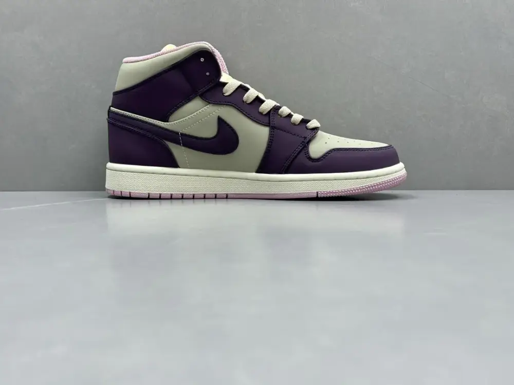 Sporty ChunYuan 230 AJ1 Zhongbang Pure Version – Powder Purple High-Top , Top-Quality Best Sneakers, Sizes 36-46 (Including Half Sizes 1296  AEEC283