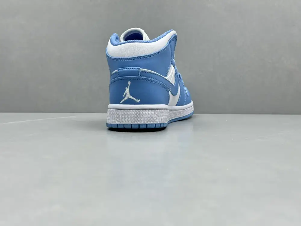 Stretchable ChunYuan 230 AJ1 Zhongbang Pure Version – University Blue Mid-Top , Top-Quality Nike Sneakers, Sizes 36-46 (Including Half Sizes 1305 