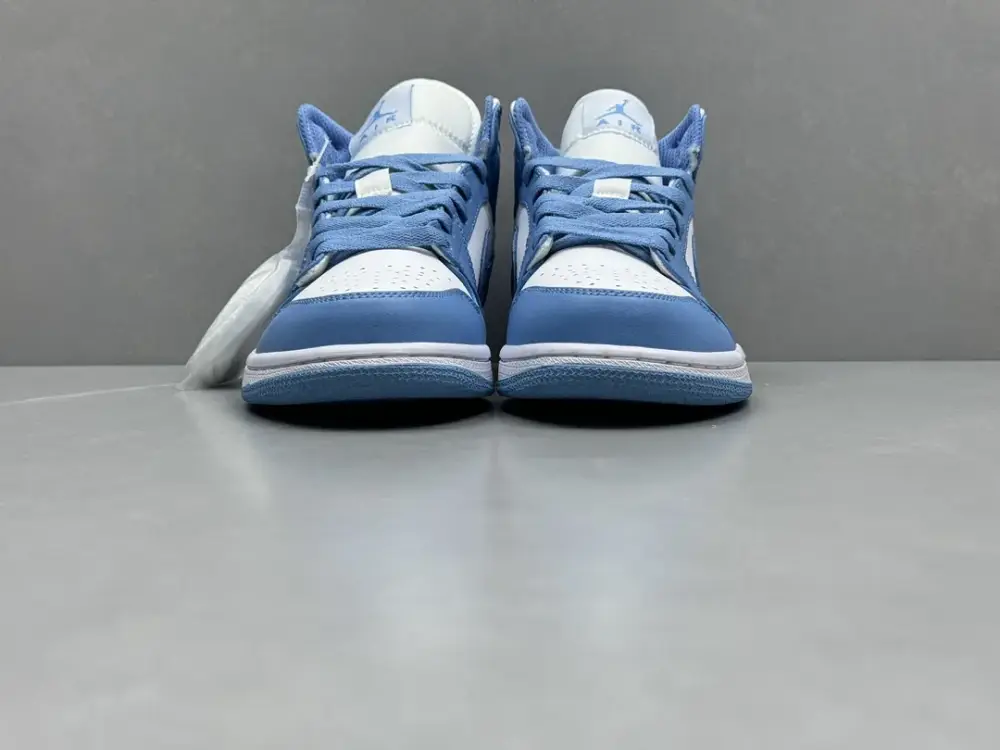 Stretchable ChunYuan 230 AJ1 Zhongbang Pure Version – University Blue Mid-Top , Top-Quality Nike Sneakers, Sizes 36-46 (Including Half Sizes 1305 