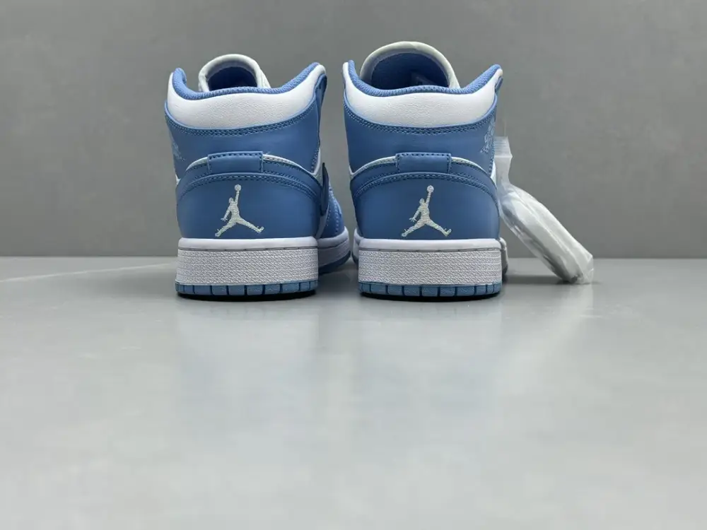 Stretchable ChunYuan 230 AJ1 Zhongbang Pure Version – University Blue Mid-Top , Top-Quality Nike Sneakers, Sizes 36-46 (Including Half Sizes 1305 