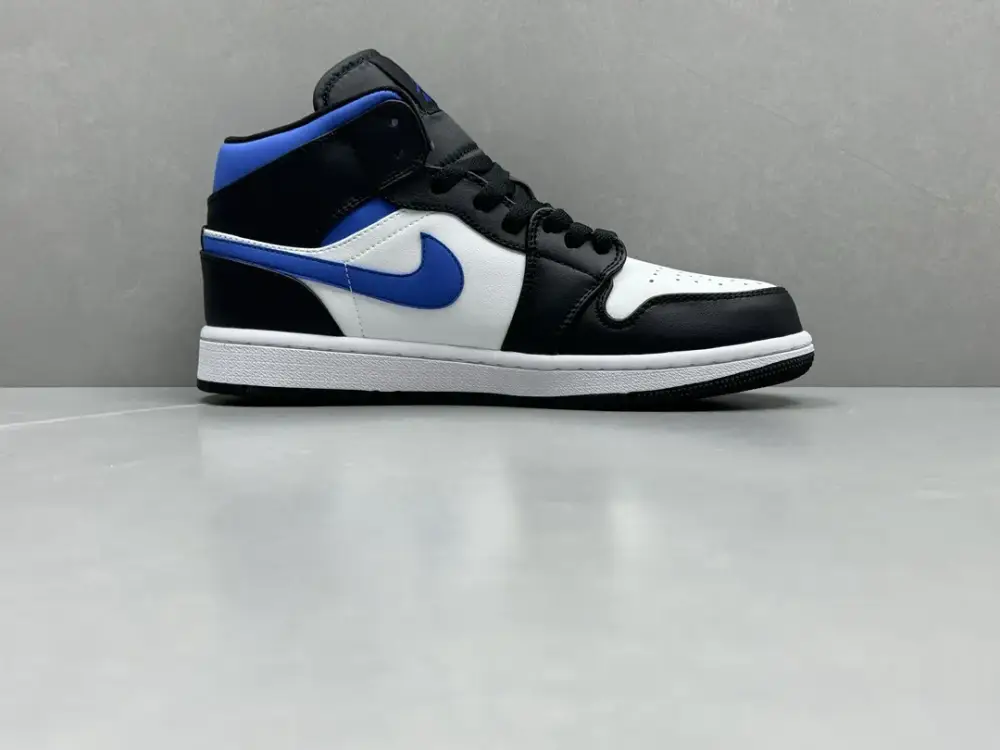 ChunYuan 230 AJ1 Zhongbang Pure Version Black Blue High-Top , Best Sneakers, Size 36-46 (Including Half Sizes Bright 1315 