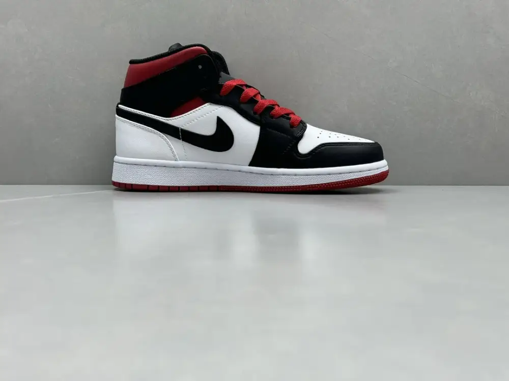 StreetReady ChunYuan 230 AJ1 Zhongbang Pure Version Black White Red High-Top – Best Sneakers for Sale (Size 36- 1306  AEFB78