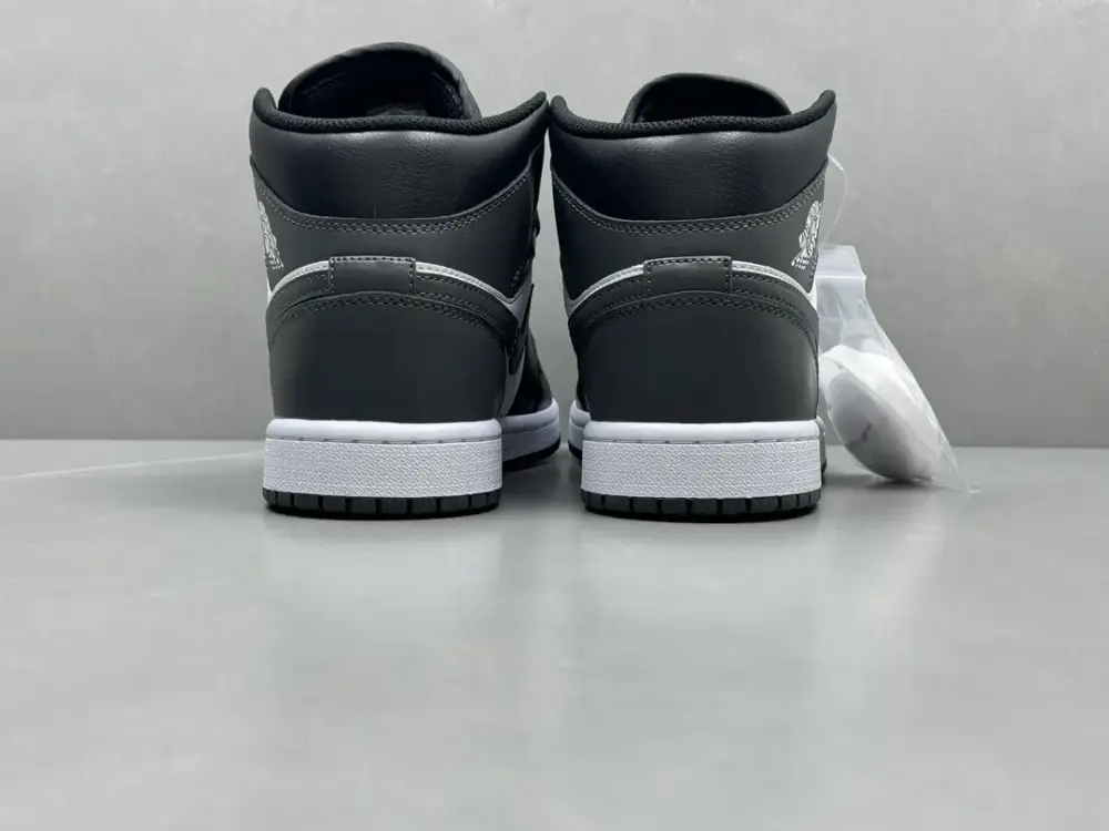 Cozy ChunYuan 230 AJ1 Zhongbang Pure Version Black Grey Mid-Top Sneakers, Top and Best Sneakers in Sizes 36-46 (Including Half Sizes 1307 