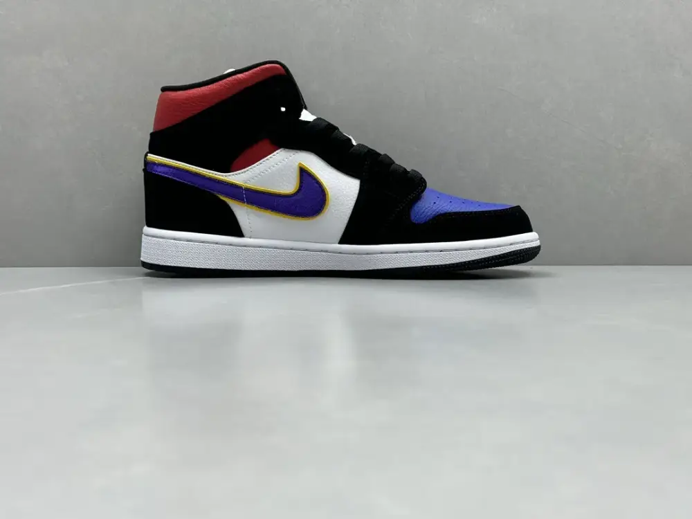 ChunYuan 230 AJ1 Zhongbang Pure Version Lakers Colorway Basketball , Top , Best Sneakers, Size 36-46 (Including Half Sizes SmartChoice 1299 