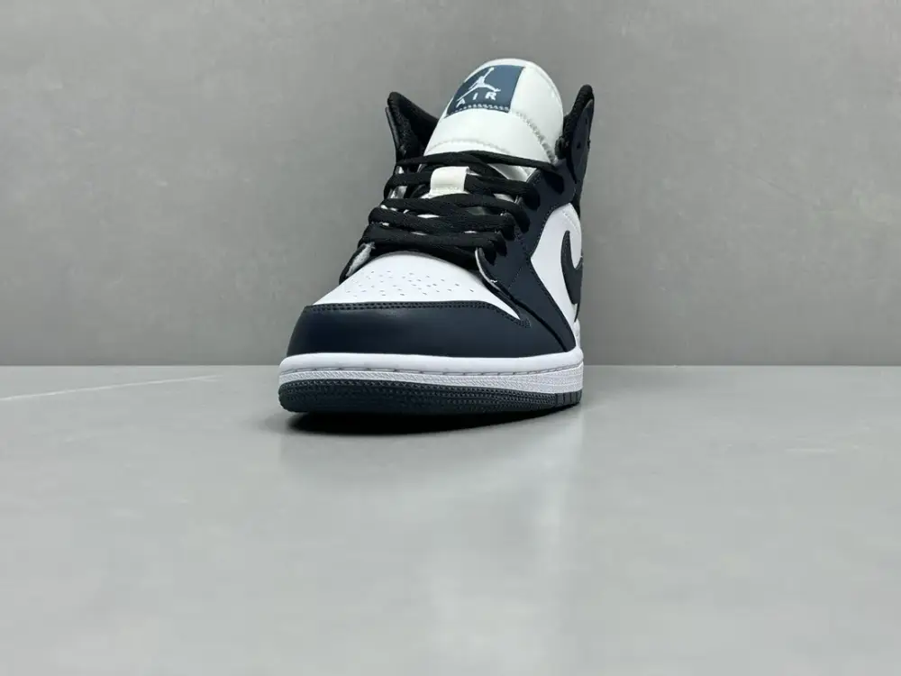 Colorful ChunYuan 230 AJ1 Zhongbang Pure Version Obsidian Black White High-Top Sneakers, Best Sneakers in Sizes 36-46 (Including Half Sizes) with Top-Quality 1321 