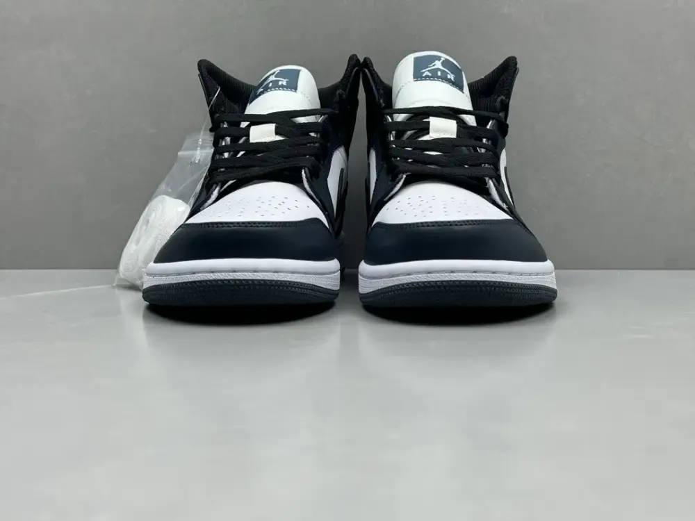 Colorful ChunYuan 230 AJ1 Zhongbang Pure Version Obsidian Black White High-Top Sneakers, Best Sneakers in Sizes 36-46 (Including Half Sizes) with Top-Quality 1321 