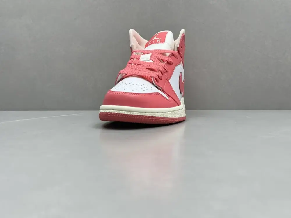 Breathable ChunYuan 230 AJ1 Zhongbang Pure Version Pink Basketball , Top , Best Sneakers, Size 36-46 (Including Half Sizes 1308 