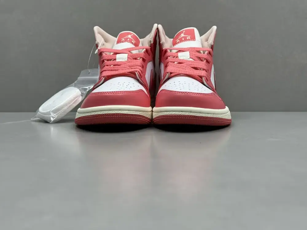 Breathable ChunYuan 230 AJ1 Zhongbang Pure Version Pink Basketball , Top , Best Sneakers, Size 36-46 (Including Half Sizes 1308 