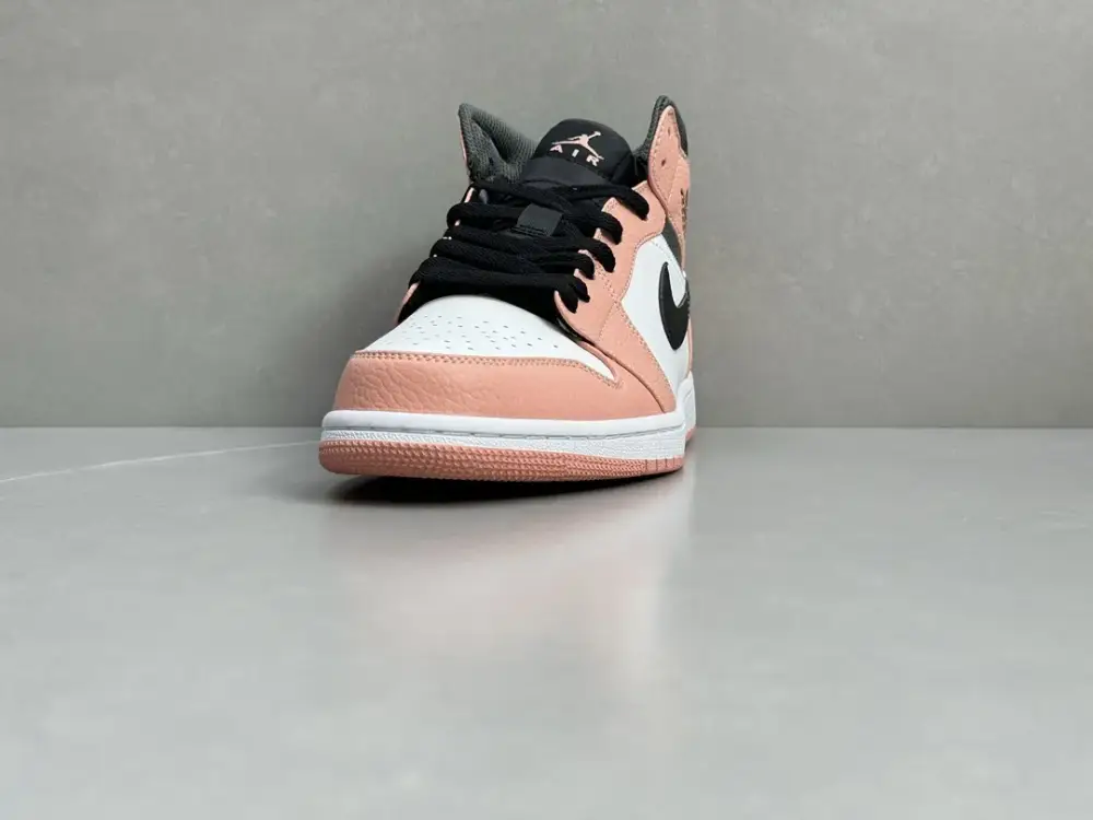 Practical ChunYuan 230 AJ1 Zhongbang Pure Version Pink High-Top Sneakers, Top , Best Sneakers, Size 36-46 (Including Half Sizes 1323 