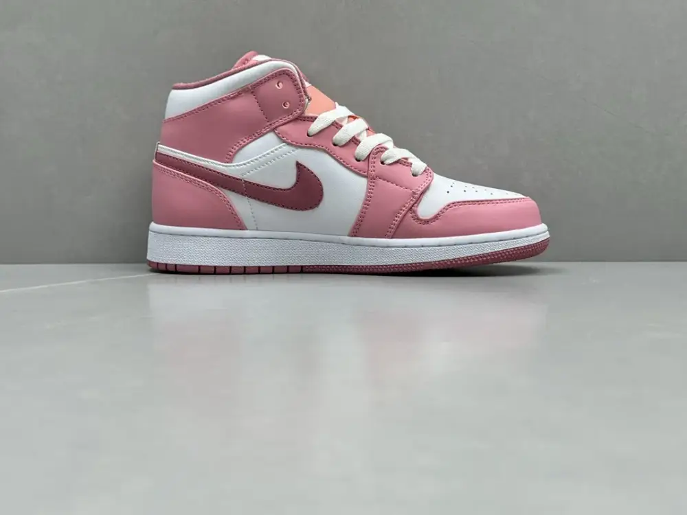 Functional ChunYuan 230 AJ1 Zhongbang Pure Version Pink White High-Top Sneakers, Top , Best Sneakers, Size 36-46 (Including Half Sizes 1312  BEDDE134