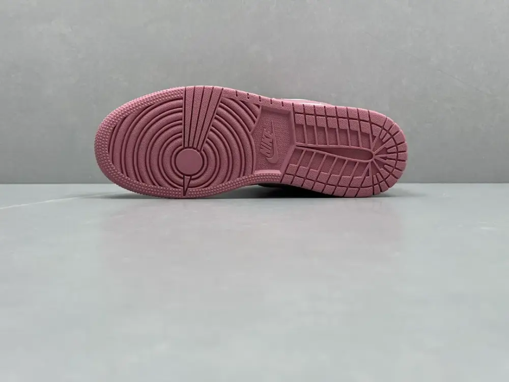 Functional ChunYuan 230 AJ1 Zhongbang Pure Version Pink White High-Top Sneakers, Top , Best Sneakers, Size 36-46 (Including Half Sizes 1312 