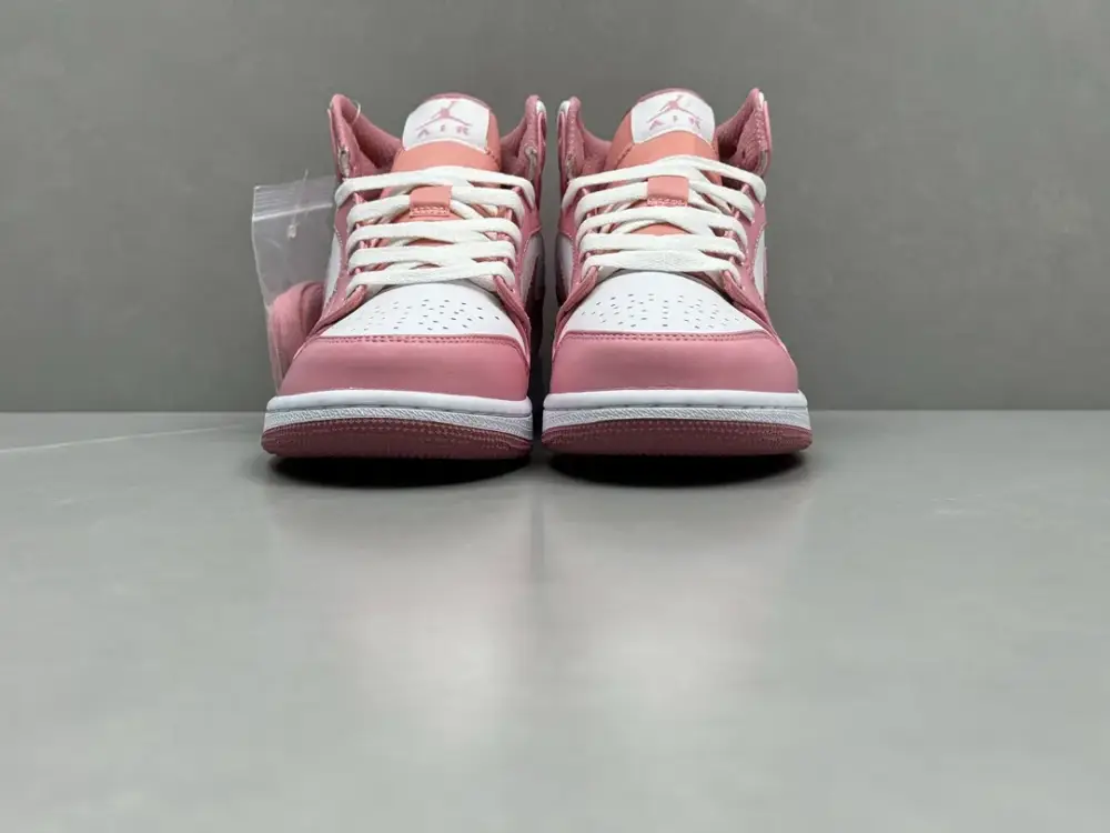 Functional ChunYuan 230 AJ1 Zhongbang Pure Version Pink White High-Top Sneakers, Top , Best Sneakers, Size 36-46 (Including Half Sizes 1312 