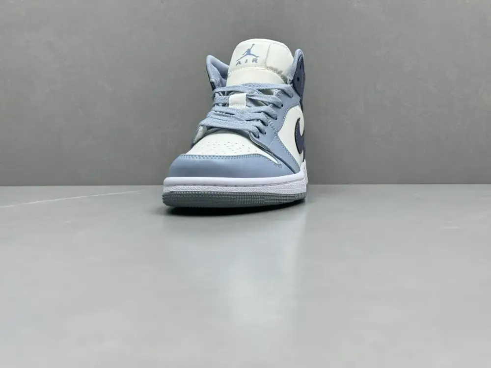 StreetReady ChunYuan 230 AJ1 Zhongbang Pure Version Sneakers – Haze Blue, High-Top Style, Top , Sizes 36-46 (Including Half Sizes 1310  AABD18