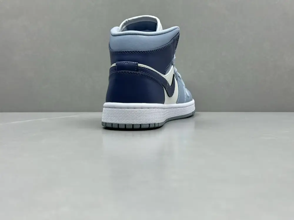 StreetReady ChunYuan 230 AJ1 Zhongbang Pure Version Sneakers – Haze Blue, High-Top Style, Top , Sizes 36-46 (Including Half Sizes 1310 