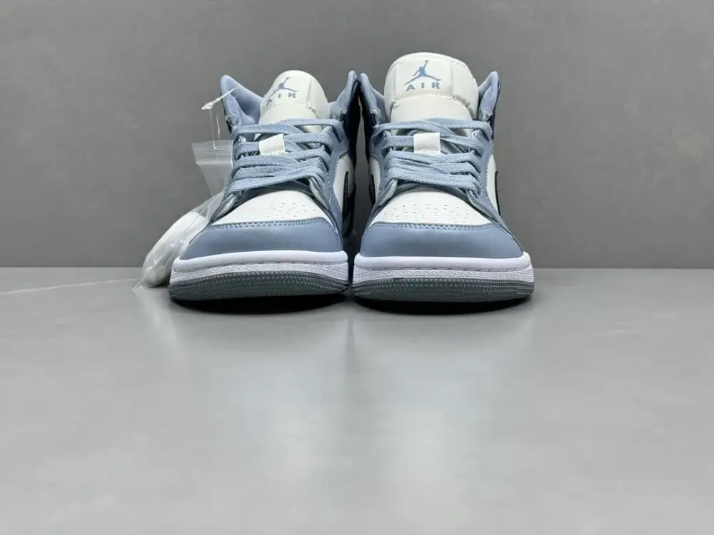 StreetReady ChunYuan 230 AJ1 Zhongbang Pure Version Sneakers – Haze Blue, High-Top Style, Top , Sizes 36-46 (Including Half Sizes 1310 