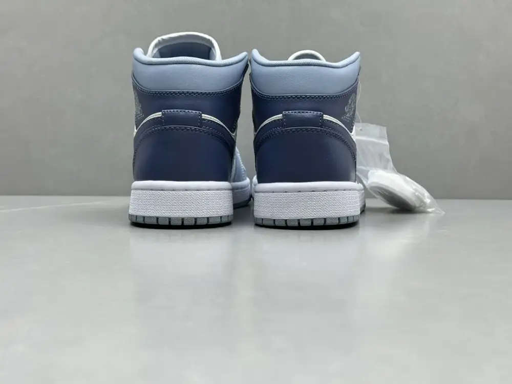 StreetReady ChunYuan 230 AJ1 Zhongbang Pure Version Sneakers – Haze Blue, High-Top Style, Top , Sizes 36-46 (Including Half Sizes 1310 