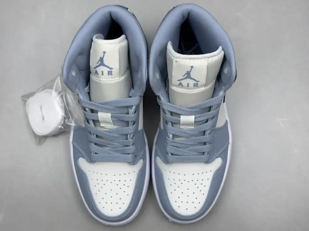 StreetReady ChunYuan 230 AJ1 Zhongbang Pure Version Sneakers – Haze Blue, High-Top Style, Top , Sizes 36-46 (Including Half Sizes 1310 