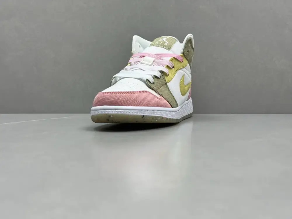 Classic ChunYuan 230 AJ1 Zhongbang Pure Version Sneakers – Pink White Brown, Various Styles, Sizes 36-46 (Including Half Sizes), Top , Nike 1311  BFA583