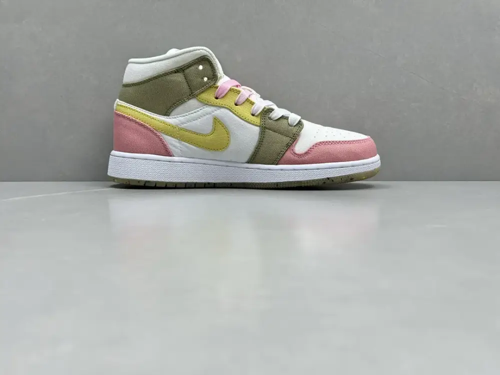Classic ChunYuan 230 AJ1 Zhongbang Pure Version Sneakers – Pink White Brown, Various Styles, Sizes 36-46 (Including Half Sizes), Top , Nike 1311  BFA583