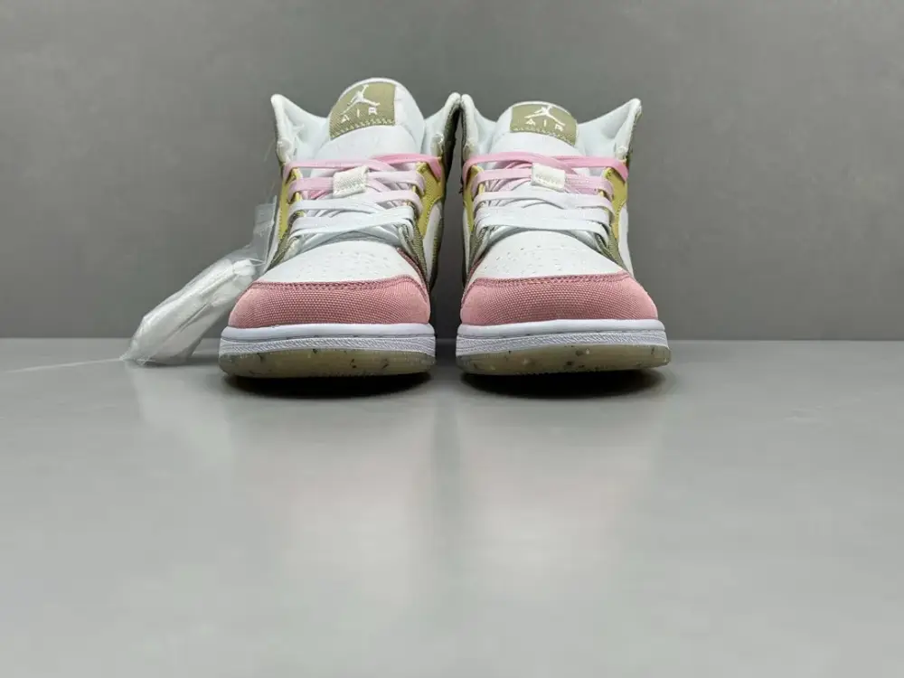 Classic ChunYuan 230 AJ1 Zhongbang Pure Version Sneakers – Pink White Brown, Various Styles, Sizes 36-46 (Including Half Sizes), Top , Nike 1311 