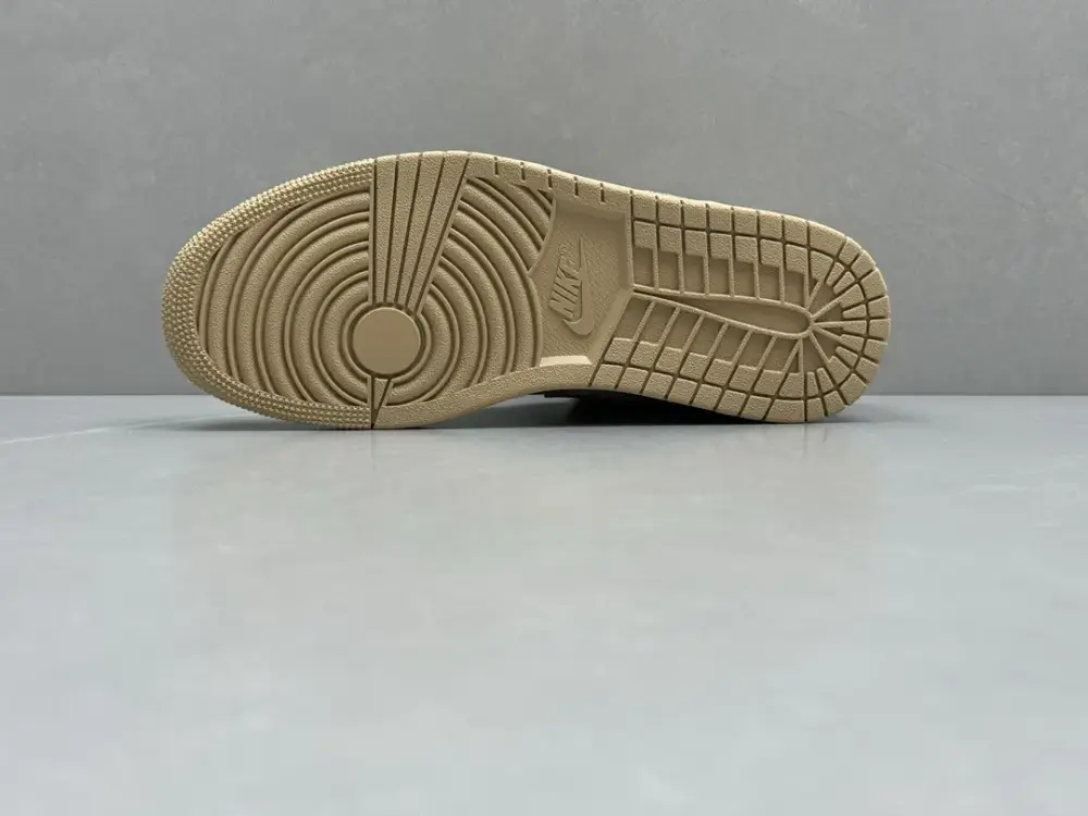 ChunYuan AJ1 Zhongbang Pure Version Light Brown Basketball , Top , Best Sneakers, Size 36-46 (Including Half Sizes Resilient 1334 