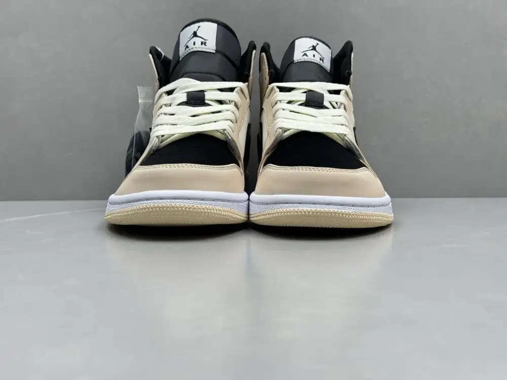 ChunYuan AJ1 Zhongbang Pure Version Men's Basketball – Milk Tea Color, Top , Best Sneakers, Size 36-46 (Including Half Sizes Refined 1331 