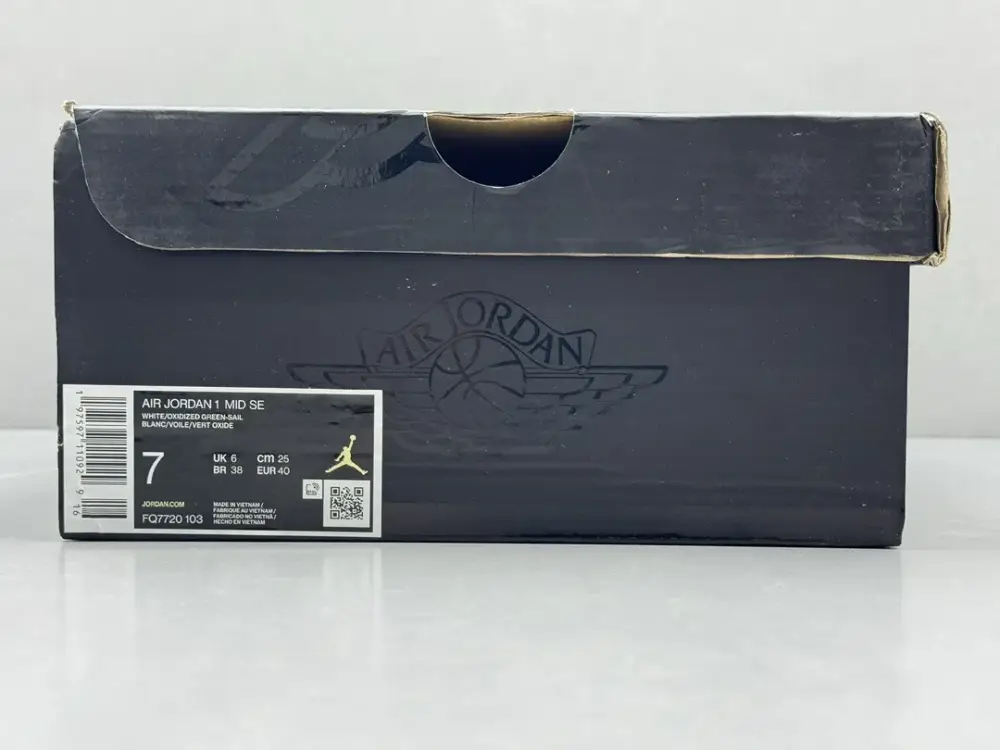 ChunYuan AJ1 Zhongbang Pure Version White Grey Green Basketball , Top , Best Sneakers, Size 36-46 (Including Half Sizes Bold 1325 