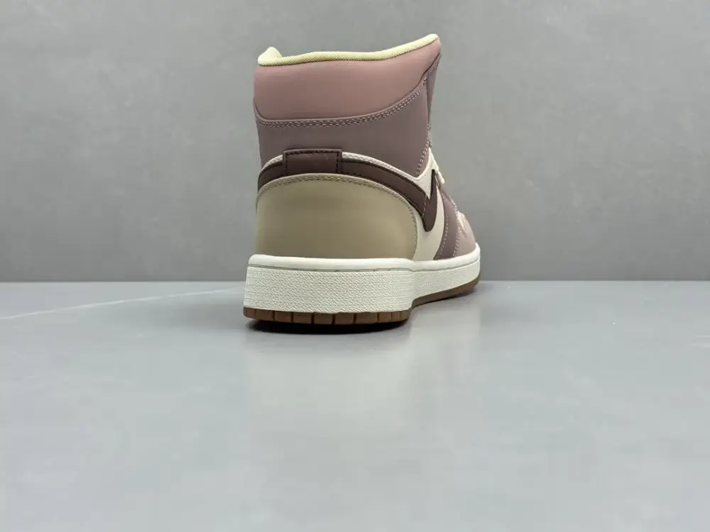 ChunYuan AJ1 Zhongbang Red Bean – Beige Brown High-Top , Best Sneakers, Sizes 36-46 (Including Half Sizes Breathable 1320  DEF159