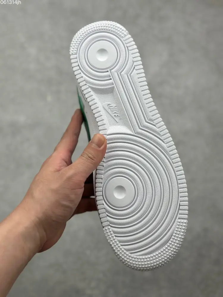 Packable Doraemon x Nike Air Force 1 Low 'Miko' – Gradient White Green Custom Low-Top Top-Quality Sneakers 1069 